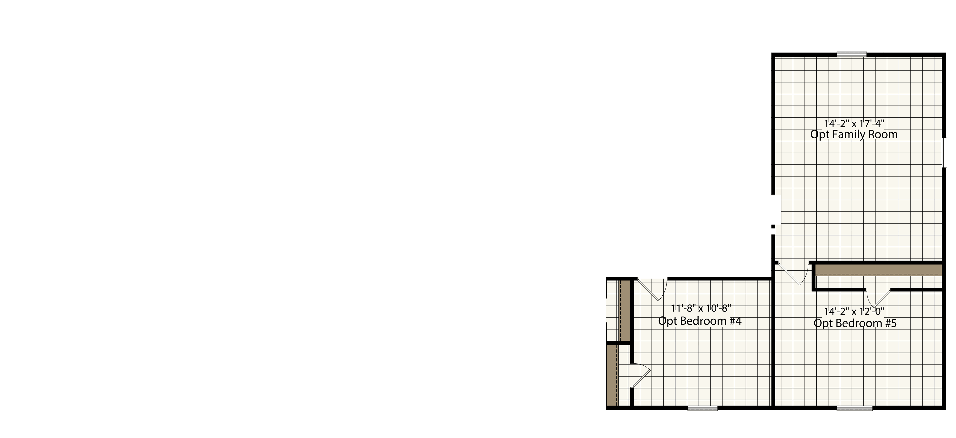Floor plan for New Moon 3276L